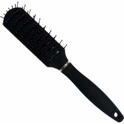 RO Accessories HB034E Βούρτσα Μαλλιών για Ξεμπέρδεμα Μαύρη