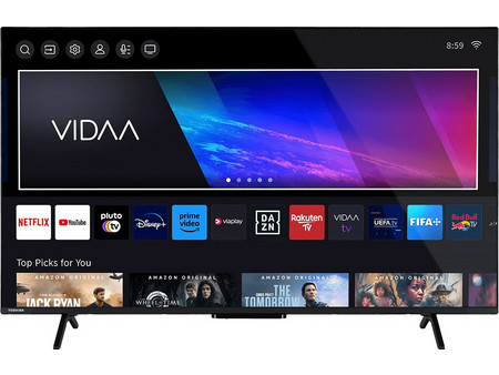 Toshiba 55QV2463DG Smart Τηλεόραση 55" 4K UHD QLED HDR (2025)