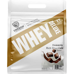Swedish Supplements Whey Deluxe Heavenly Rich Chocolate Πρωτεΐνη Ορού Γάλακτος Γράμμωσης 900gr