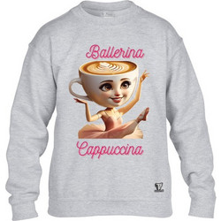 Takeposition Ballerina Cappuccina Παιδικό Φούτερ Γκρι 810-1434