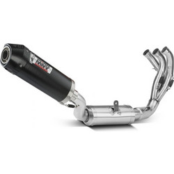 MIVV Oval Σετ Εξάτμισης για Yamaha Tracer 9 με Σιγαστήρα Carbon