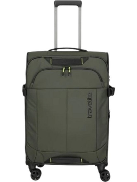 Travelite Briize 91040-86 Βαλίτσα Μεσαία 67x43x27cm με 4 Ρόδες Χακί