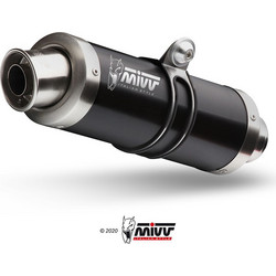 MIVV GP Τελικό Εξάτμισης για Suzuki GSF 1250 '09-'16 Black Silver