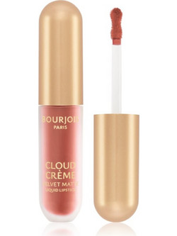 Bourjois Cloud Creme 06 Passion Peach Matte Velvet Κραγιόν Liquid 3.1ml