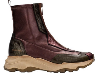 Hispanitas Γυναικεία Sneakers Μποτάκια Μπορντό CHI254321-005
