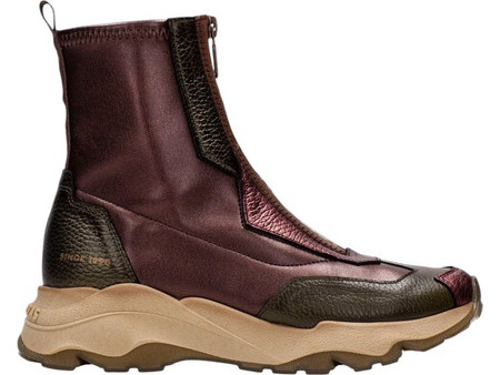Hispanitas Γυναικεία Sneakers Μποτάκια Μπορντό CHI254321-005