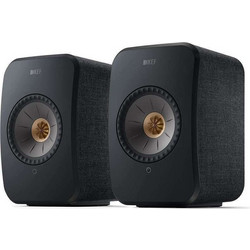 KEF LSαX II Αυτοενισχυόμενα Ηχεία με Bluetooth & Wi-Fi 200W Μαύρα (Ζεύγος)