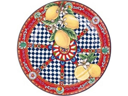LA Divina Costiera Πιάτα Ρηχά Πορσελάνης 19cm 2τμχ 3639-SF171