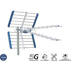 Edision Yagi V 15 Εξωτερική Κεραία Τηλεόρασης 15dB UHF