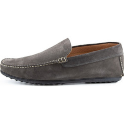 Damiani Ανδρικά Μοκασίνια Loafers Καστόρινα Ανθρακί 857