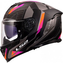 LS2 FF818 Storm III Sporty Grey Purple Κράνος Μηχανής Full Face 1600gr