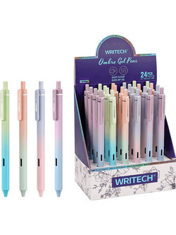 Writech Ombre Στυλό Gel 0.7mm 24τμχ