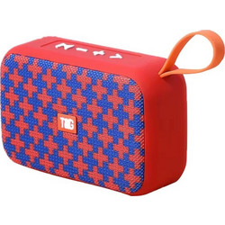 T&G TG-506 Ηχείο Bluetooth 5W Μπλε Κόκκινο