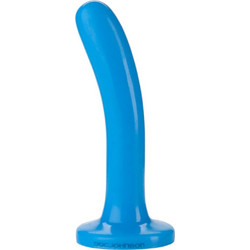 Doc Johnson Platinum The Slim Ρεαλιστικό Dildo με Βεντούζα 15cm Μπλε