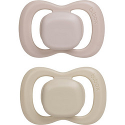 B.Box Πιπίλες Σιλικόνης 0-6m Blush Latte 2τμχ