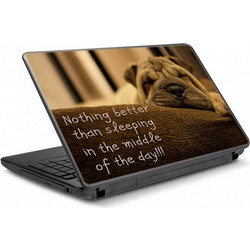 Nothing better than sleeping Αυτοκόλλητο για Laptop 15.6" 37x25cm