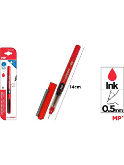 MP Στυλό Διαρκείας 0.5mm Κόκκινο PE240R