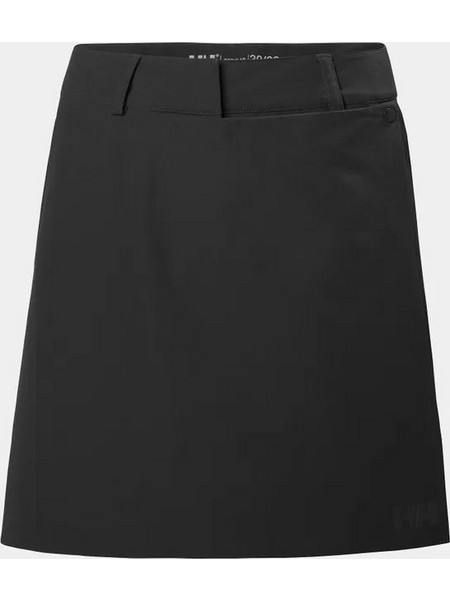 Helly Hansen Μίνι Φούστα Υφασμάτινη Ψηλόμεση Σορτς Μαύρη 34331-980