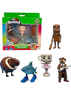 Giochi Preziosi Italian Brainrot 5-Pack Figures
