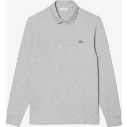Lacoste Ανδρική Μπλούζα Polo Μακρυμάνικη Γκρι PH2481-CCA