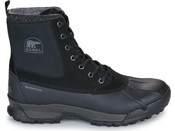 Sorel Baxton Lite Boot Ανδρικά Μποτάκια Suede Μαύρα Αδιάβροχα 2078361010