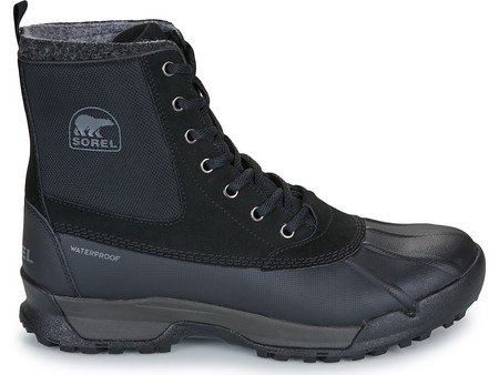 Sorel Baxton Lite Boot Ανδρικά Μποτάκια Suede Μαύρα Αδιάβροχα 2078361010