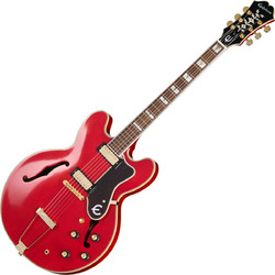 Epiphone Masterbilt Gem Archer Sheraton Ηλεκτρική Κιθάρα 4/4 Semi-Hollow με Μαγνήτες HH & Ταστιέρα Rosewood Cherry Red