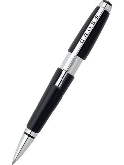 Cross Edge Matte Black Lacquer Στυλό Gel AT0555-2