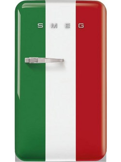 Smeg 50's Style FAB10HRDIT6 Retro Μονόπορτο Ψυγείο 135lt Υ97xΠ54.5xΒ65.9cm Πολύχρωμο