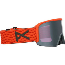 Anon Nesa MFI 2395012R-E5A Μάσκα Σκι & Snowboard Ενηλίκων Κόκκινη με Φιμέ Φακό Γκρι