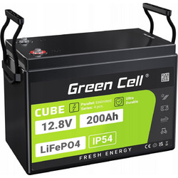 Green Cell Cube Μπαταρία LiFePO4 12.8V 200Ah