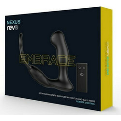 Nexus Revo Embrace Πρωκτικός Δονητής 10cm Μαύρος