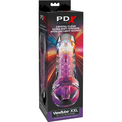 Pipedream PDX Elite Viewtube See-Thru Stroker Pocket Αυνανιστήρι