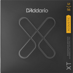 D'Addario XT Σετ 6 Χορδές Ακουστικής Κιθάρας Phosphor Bronze 12-56"