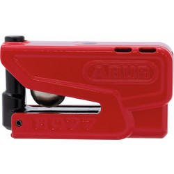 ABUS Granit Detecto X-Plus 8077 2.0 Κλειδαριά Δισκόφρενου Μηχανής 13mm με Συναγερμό Κόκκινη