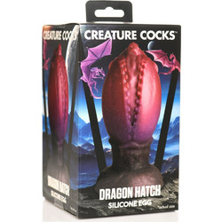 Creature Cocks Dragon Hatch Large Πρωκτική Σφήνα Μπλε Ροζ