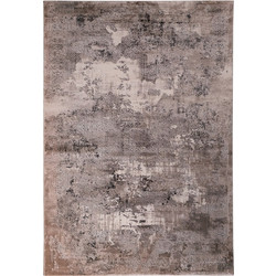 Tzikas Carpets Elements Χαλί Ορθογώνιο 160x230cm 76204-995 Μαύρο Ασημί