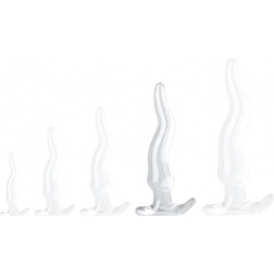 Kinksters Lieps XLarge Πρωκτική Σφήνα 27cm Διαφανής