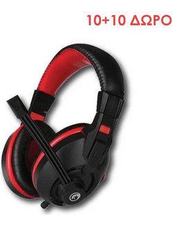 Marvo H8321P Gaming Headset Over Ear Black Red 20pcs