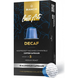 Bianchi Κάψουλες Decafeine Decaf Συμβατές με Μηχανή Nespresso 10τμχ