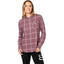 Fox Racing Μακρυμάνικο Γυναικείο Πουκάμισο Ροζ 23537-053