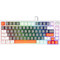 SAVIO Astral Μηχανικό Gaming Πληκτρολόγιο TenKeyLess με Outemu White Διακόπτες RGB White Grey SAVIO Astral Μηχανικό Gaming Πληκτρολόγιο TenKeyLess με Outemu White Διακόπτες RGB White Grey