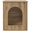 vidaXL Ξύλινo Σπιτάκι Γάτας 53x52x62cm Εκρού 8000715