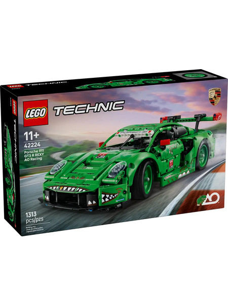 Lego Technic Porsche 911 GT3 R REXY AO Racing Car για 11+ Ετών 42224