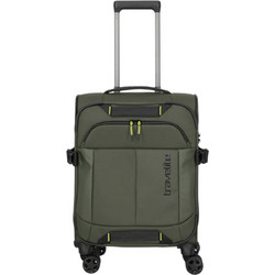 Travelite Briize 091047-86 Βαλίτσα Καμπίνας 55x39x20cm με 4 Ρόδες Χακί