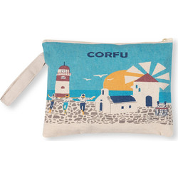 Silk Fashion Corfu 1 Γυναικείο Νεσεσέρ 30x20cm Μπεζ