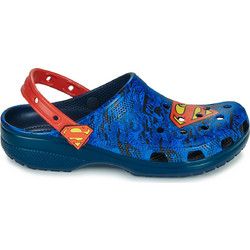 Crocs Superman Classic Clog Παιδικά Παπούτσια Θαλάσσης για Αγόρι Ανατομικά Μπλε 211131-90H