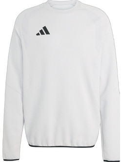 Adidas Tiro Travel Crew Sweatshirt Team Ανδρικό Αθλητικό Φούτερ Λευκό KD3323