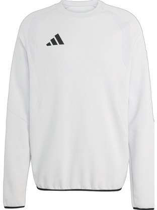 Adidas Tiro Travel Crew Sweatshirt Team Ανδρικό Αθλητικό Φούτερ Λευκό KD3323