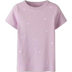 Name It Παιδικό T-Shirt Κοντομάνικο Λιλά 13251915
